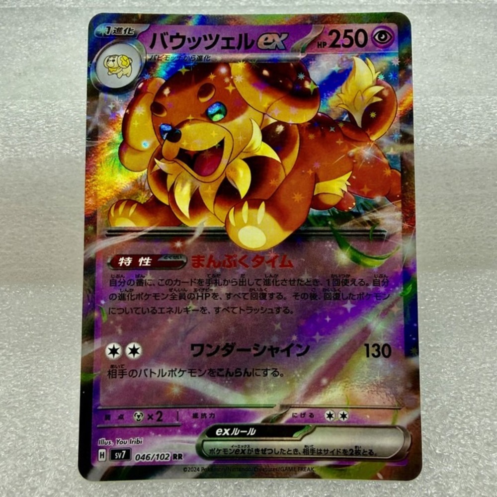 Dachsbun ex 046/102 Sv7: Stellar Miracle Holo Japanese Pokémon Mint Unplayed